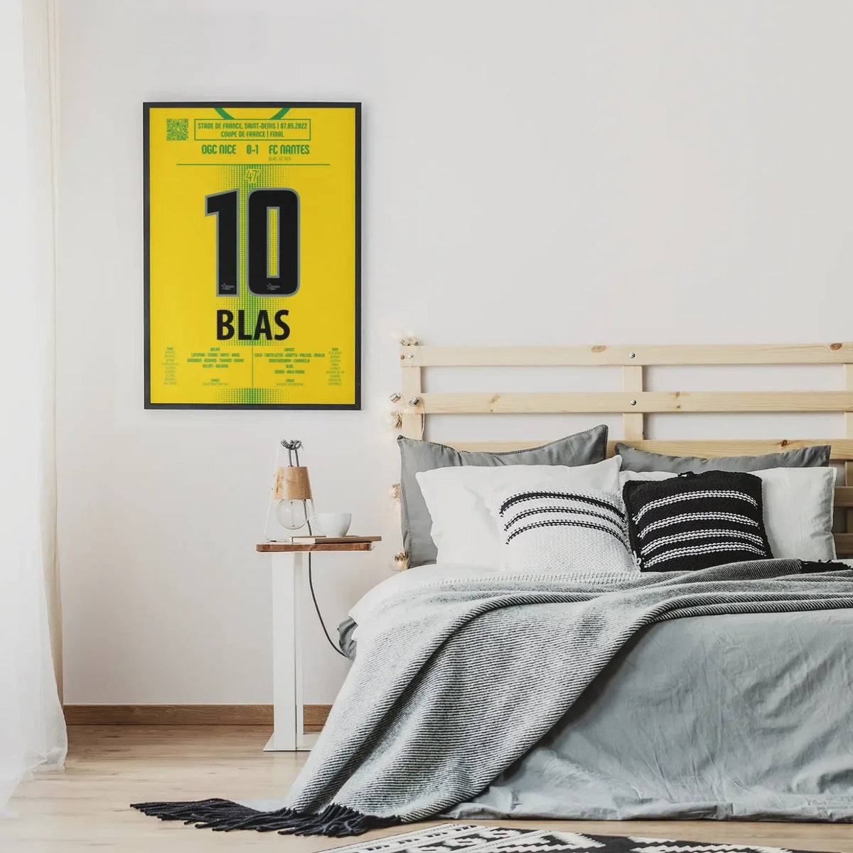 Poster du but de Ludovic Blas – Nantes vs Nice 2022 - Legendary Goals