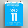 Poster du but de Mamadou Soro – Gazélec Ajaccio vs Le Mans 2019 - Legendary Goals