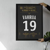 Poster du but de Marama Vahirua – AS Monaco vs OGC Nice 2004 - Legendary Goals