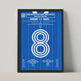 Poster du but de Marius Trésor - France vs Allemagne de l’Ouest 1982 - Legendary Goals