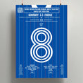 Poster du but de Marius Trésor - France vs Allemagne de l’Ouest 1982 - Legendary Goals