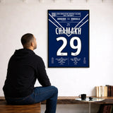 Poster du but de Marouane Chamakh - Bordeaux vs Marseille 2008 - Legendary Goals