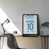 Poster du but de Mason Greenwood – OM vs Monaco 2025 - Legendary Goals