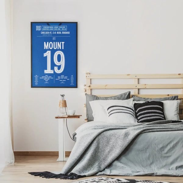 Poster du but de Mason Mount – Chelsea vs Real Madrid 2021 - Legendary Goals