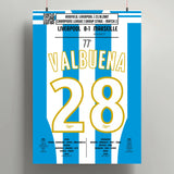 Poster du but de Mathieu Valbuena - Liverpool vs Marseille 2007 - Legendary Goals