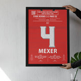 Poster du but de Mexer – Rennes vs PSG 2019 - Legendary Goals