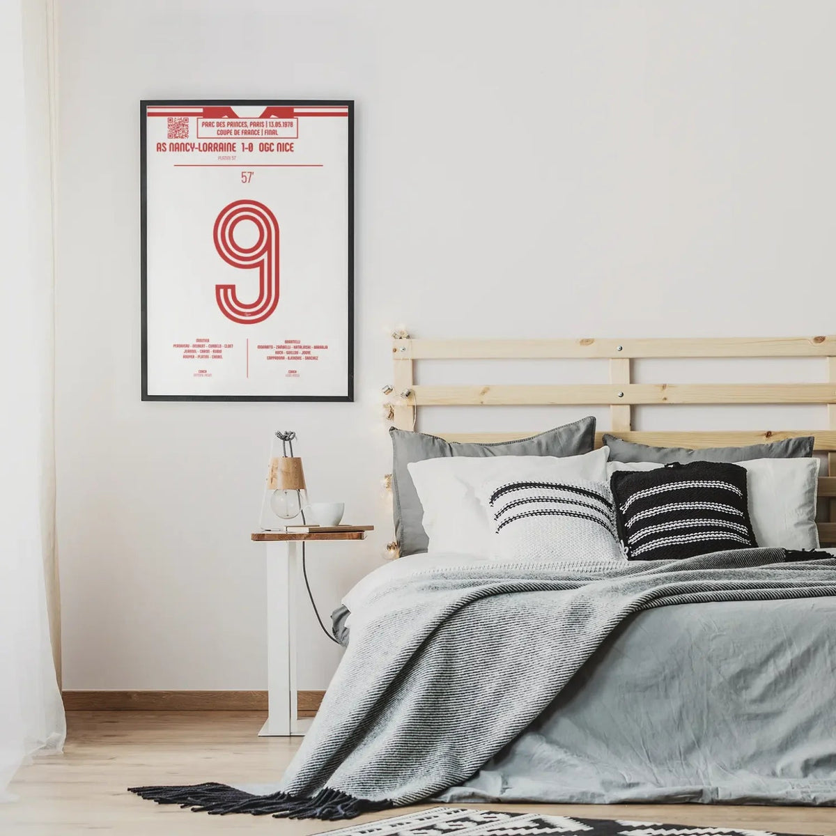 Poster du but de Michel Platini – AS Nancy vs OGC Nice 1978 - Legendary Goals