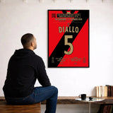 Poster du but de Mustapha Diallo – Guingamp vs Dynamo Kiev 2015 - Legendary Goals