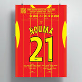 Poster du but de Pascal Nouma – Lens vs Celta Vigo 2000 - Legendary Goals