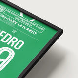 Poster du but de Pedro – ASSE vs Annecy 2026 - Legendary Goals
