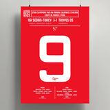 Poster du but de Pierre Tillon - Sedan vs Troyes 1956 - Legendary Goals