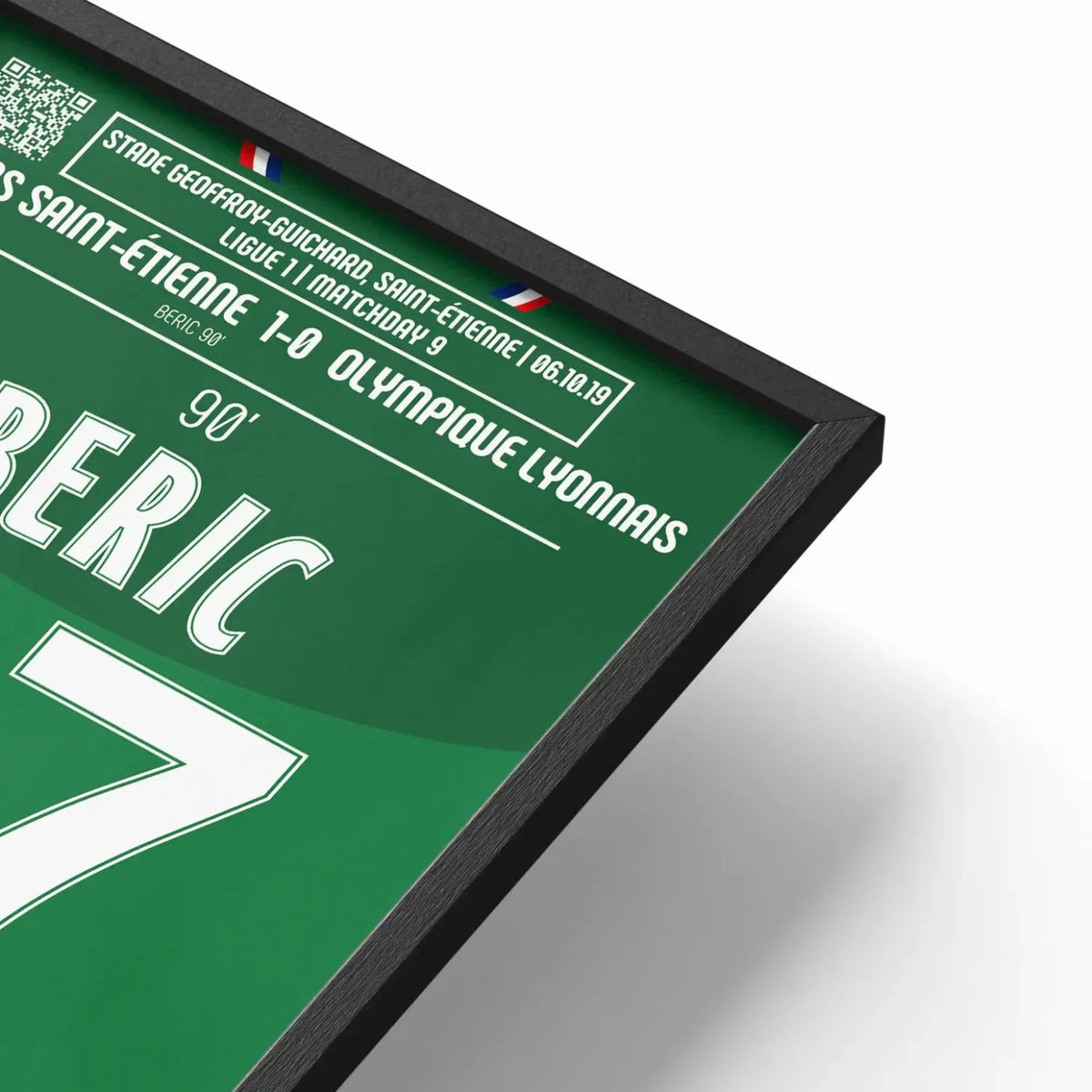 Poster du but de Robert Beric – Saint - Étienne vs Lyon 2019 - Legendary Goals