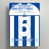 Poster du but de Selim Bengriba - Grenoble vs Marseille 2015 - Legendary Goals