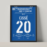Poster du but de Sidi Cissé - Bourg - Péronnas vs Rouen 2026 - Legendary Goals