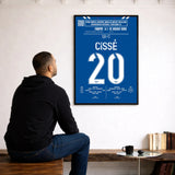 Poster du but de Sidi Cissé - Bourg - Péronnas vs Rouen 2026 - Legendary Goals