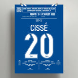 Poster du but de Sidi Cissé - Bourg - Péronnas vs Rouen 2026 - Legendary Goals
