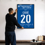 Poster du but de Sidi Cissé - Bourg - Péronnas vs Rouen 2026 - Legendary Goals