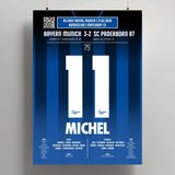 Poster du but de Sven Michel – Bayern Munich vs Paderborn 2020 - Legendary Goals