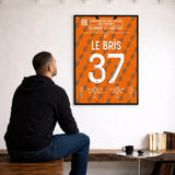 Poster du but de Théo Le Bris – Lorient vs Lille 2022 - Legendary Goals