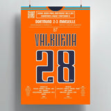 Poster du but de Valbuena – Dortmund vs Marseille 2011 - Legendary Goals