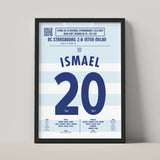 Poster du but de Valérien Ismaël – Strasbourg vs Inter Milan 1997 - Legendary Goals