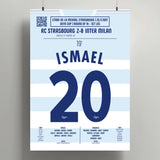 Poster du but de Valérien Ismaël – Strasbourg vs Inter Milan 1997 - Legendary Goals