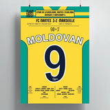 Poster du but de Viorel Moldovan – Nantes vs Marseille 2000 - Legendary Goals