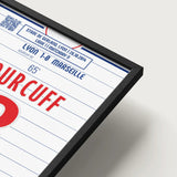 Poster du but de Yoann Gourcuff - OL vs OM 2014 - Legendary Goals