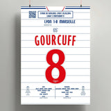 Poster du but de Yoann Gourcuff - OL vs OM 2014 - Legendary Goals