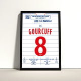 Poster du but de Yoann Gourcuff - OL vs OM 2014 - Legendary Goals