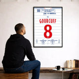 Poster du but de Yoann Gourcuff - OL vs OM 2014 - Legendary Goals