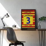 Poster du but de Yoann Lachor – Auxerre vs RC Lens 1998 - Legendary Goals