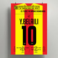 Poster du but de Youcef Belaïli - Espérance de Tunis vs Wydad 2019 - Legendary Goals