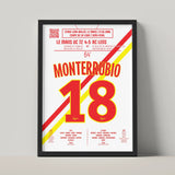 Poster du but d’Olivier Monterrubio - Le Mans vs Lens 2008 - Legendary Goals