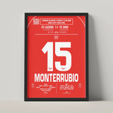 Poster du but d’Olivier Monterrubio - Lucerne vs Sion 2009 - Legendary Goals