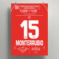 Poster du but d’Olivier Monterrubio - Lucerne vs Sion 2009 - Legendary Goals