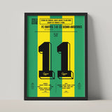 Poster du but d’Olivier Monterrubio - Nantes vs Sedan 1999 - Legendary Goals