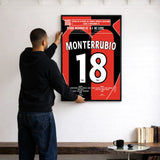 Poster du but d’Olivier Monterrubio - Rennes vs Lens 2006 - Legendary Goals