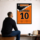 Poster du but d’Olivier Monterrubio - Toulouse vs Lorient 2009 - Legendary Goals