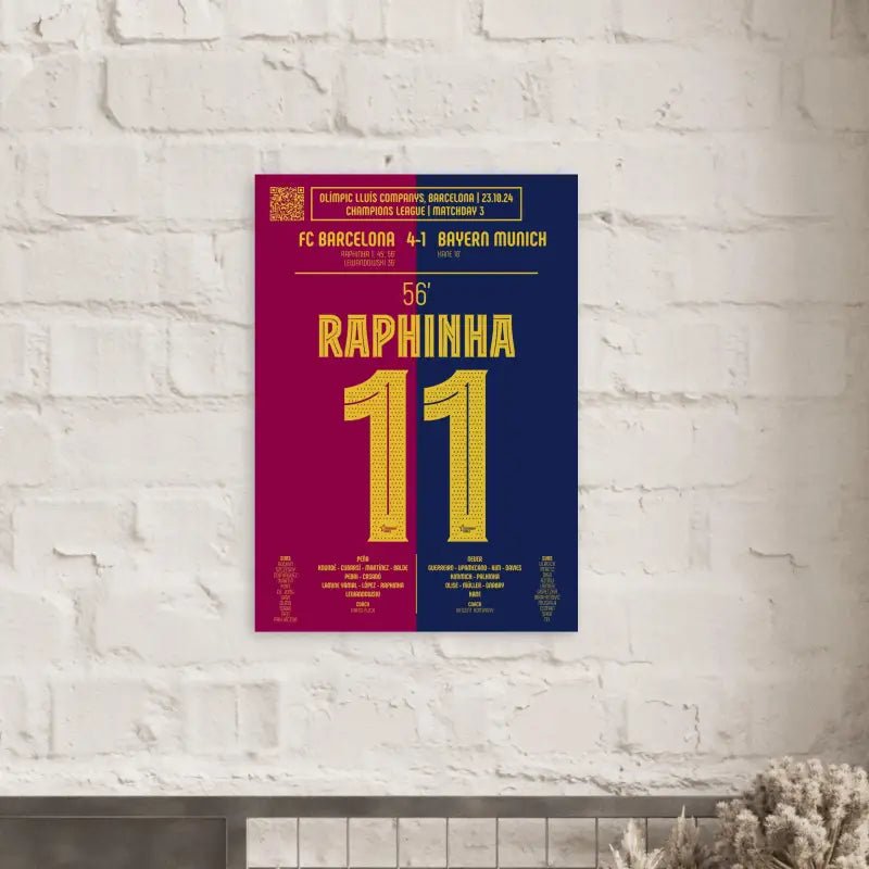 Raphinha 2024 : But Iconique contre le Bayern Munich - Legendary Goals