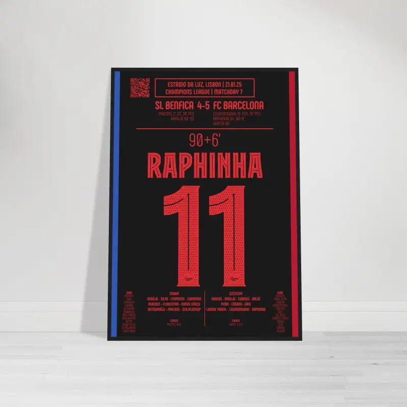 Raphinha 2025 : But Décisif contre Benfica - Legendary Goals