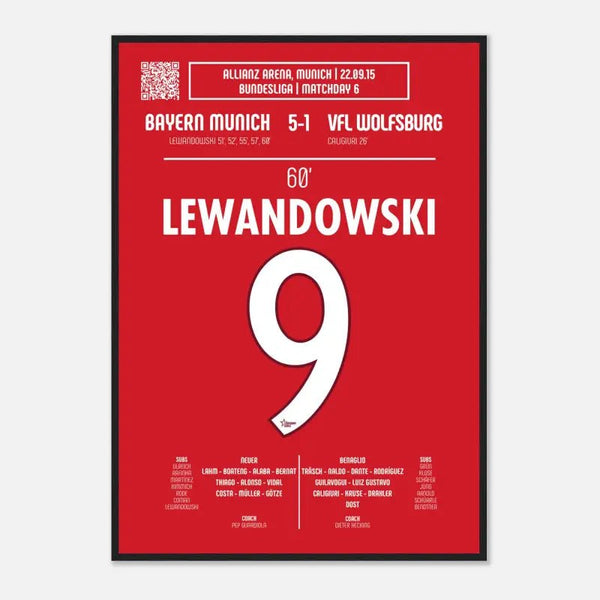 Robert Lewandowski : But emblématique contre Wolfsburg – Bayern Munich 2015 - Legendary Goals