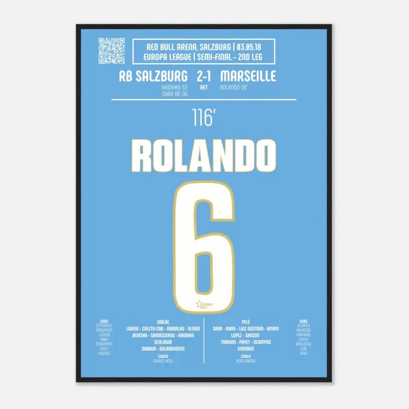 Rolando 2018 : But Décisif contre Salzbourg - Legendary Goals