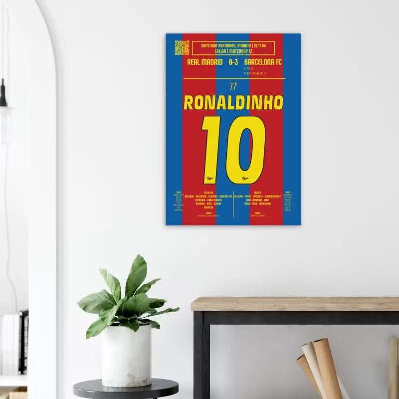 Ronaldinho : But emblématique contre le Real Madrid – Barcelone 2005 - Legendary Goals