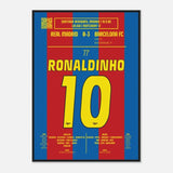 Ronaldinho : But emblématique contre le Real Madrid – Barcelone 2005 - Legendary Goals