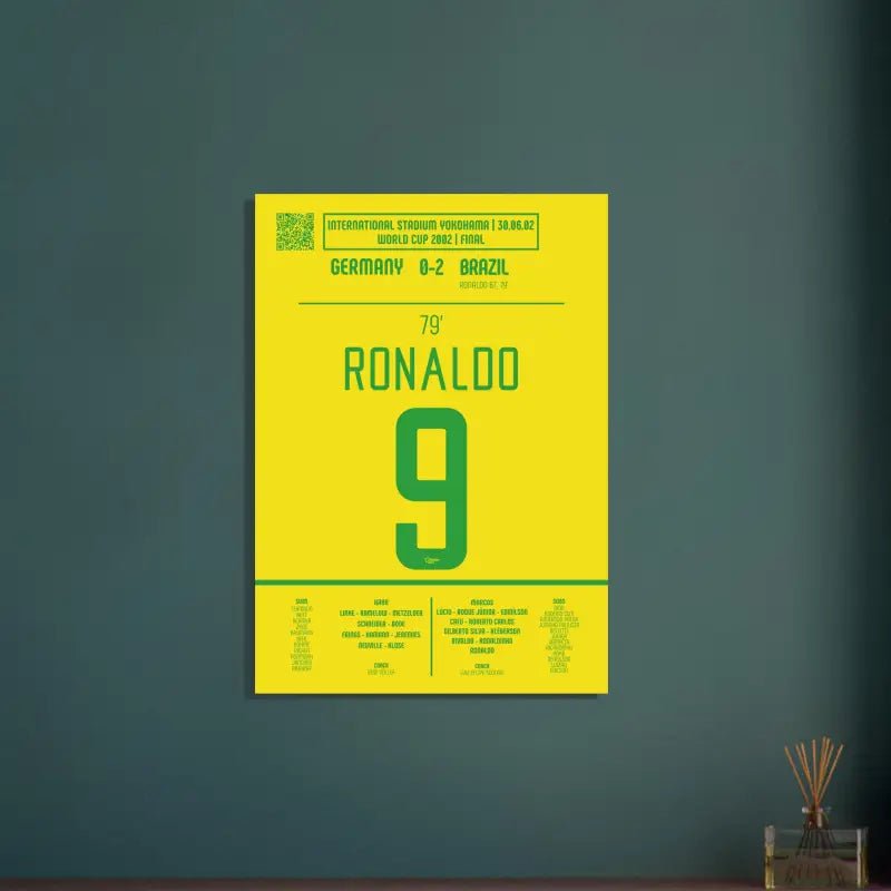 Ronaldo : But historique lors de la finale de la Coupe du monde – Brésil 2002 - Legendary Goals