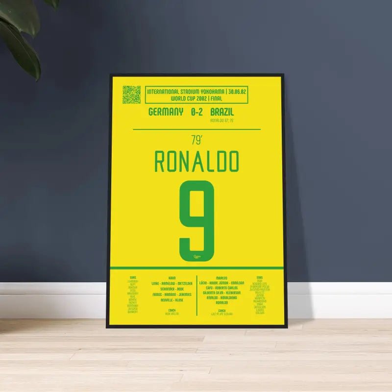 Ronaldo : But historique lors de la finale de la Coupe du monde – Brésil 2002 - Legendary Goals
