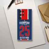 [SAMSUNG] Coque iPhone PSG – La Victoire en Ligue des Champions - Legendary Goals
