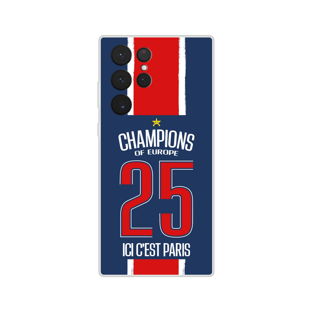 [SAMSUNG] Coque iPhone PSG – La Victoire en Ligue des Champions - Legendary Goals