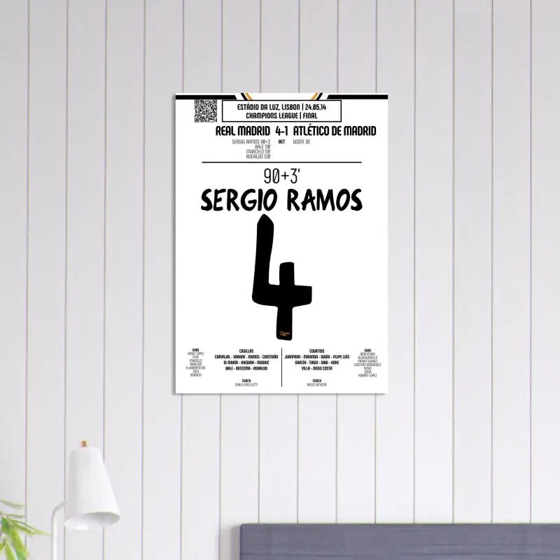 Sergio Ramos – Égalisation héroïque en finale de la Ligue des Champions – 2014 - Legendary Goals